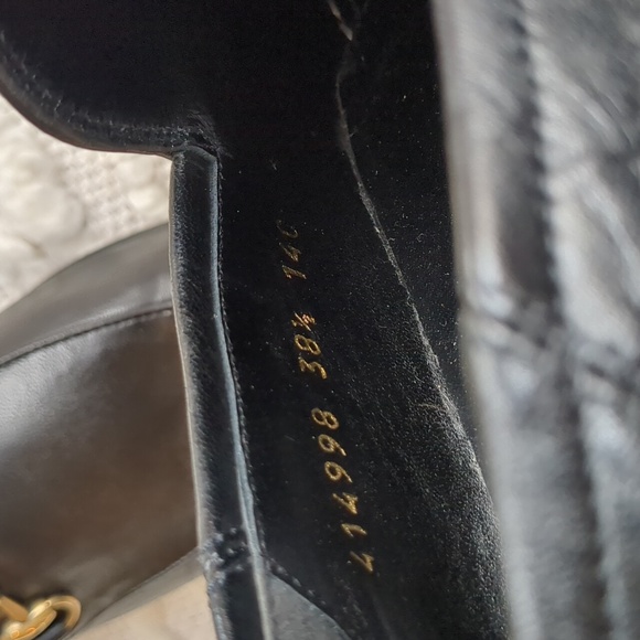 Gucci Brixton Black Convertible Horsebit Loafer Mule Leather 38.5 EU - Picture 16 of 17